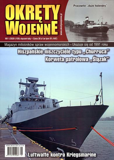 Okręty Wojenne - OW-159 2020-1 okładka.jpg