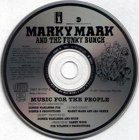 Marky Mark  The Funky Bunch - Music For The People 1991 - Cd.jpeg